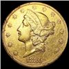 1880-S $20 Gold Double Eagle UNCIRCULATED
