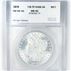 1878 7/8TF Morgan Silver Dollar SEGS-MS62 VAM-34