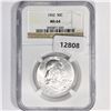 Image 1 : 1962 Franklin Half Dollar NGC-MS64