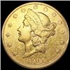 1904-S $20 Gold Double Eagle NEARLY UNCIRCULATED