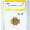 Image 1 : 1883 Indian Head Cent PGA-PR67 RD CAMEO