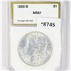 1888-S Morgan Silver Dollar PCI-MS61