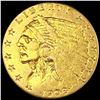 1908 $2.50 Gold Quarter Eagle NEARLY UNCIRCULATED