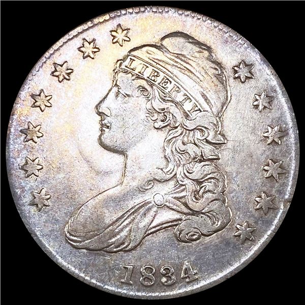 1834 Capped Bust Half Dollar CLOSELY UNCIRCULATED