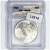 1922 Silver Peace Dollar ICG-MS65+