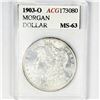 1903-O Morgan Silver Dollar ACG-MS63