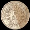 Image 2 : 1866 Shield Nickel NEARLY UNCIRCULATED