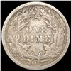 Image 2 : 1877-CC Seated Liberty Dime LIGHTLY CIRCULATED