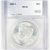 1888-O Morgan Silver Dollar SEGS-MS63
