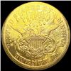 Image 2 : 1866-S $20 Gold Double Eagle NICELY CIRCULATED