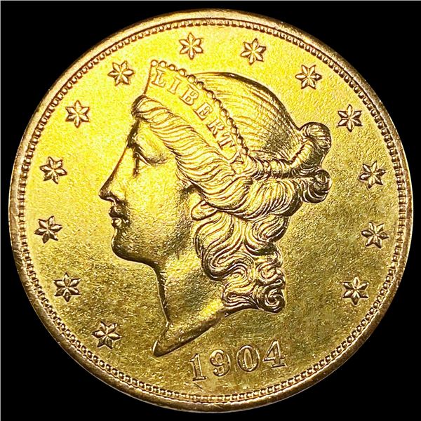 1904 $20 Gold Double Eagle UNCIRCULATED