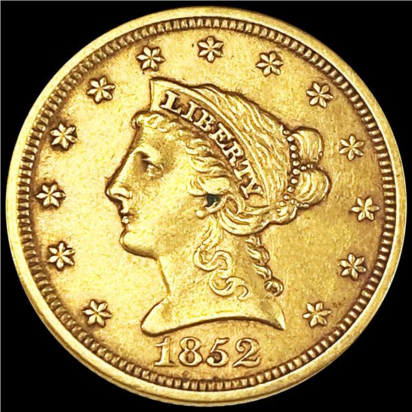 1852 $2.50 Gold Quarter Eagle CLOSELY