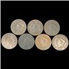 Image 1 : (7) Large Cents NICELY CIRCULATED