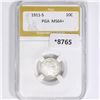 Image 1 : 1911-S Barber Dime PGA-MS64+
