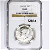 Image 1 : 1966 SMS Kennedy Half Dollar NGC-MS67