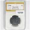 Image 1 : 1796 Rev 97 Large Cent PGA-XF45
