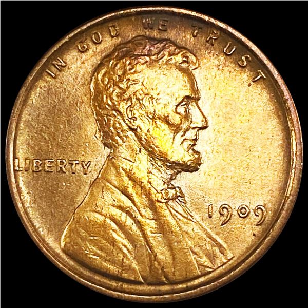 1909 VDB Wheat Cent CHOICE BU