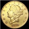 Image 1 : 1878 $20 Gold Double Eagle CLOSELY UNCIRCULATED