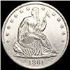 Image 1 : 1861 Seated Liberty Half Dollar UNCIRCULATED