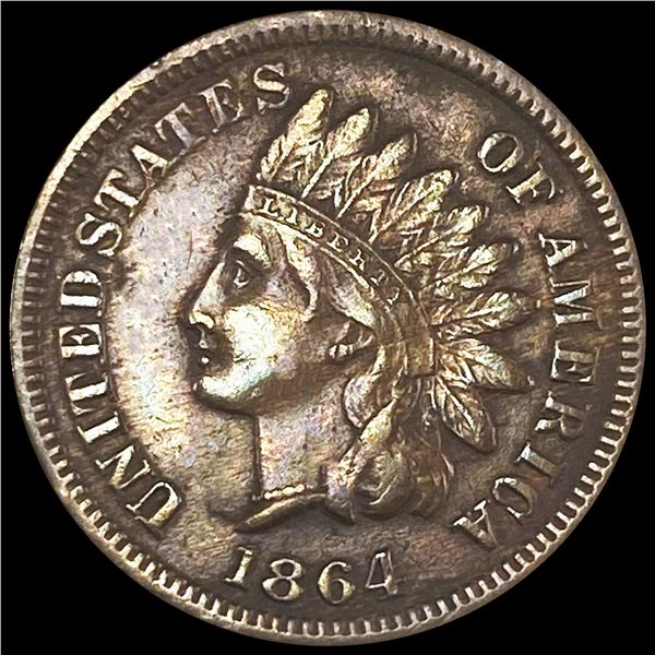 1864 L Indian Head Cent UNCIRCULATED
