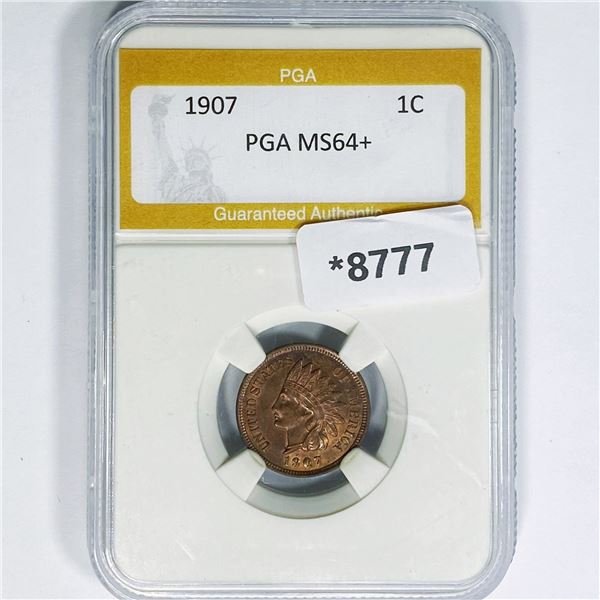 1907 Indian Head Cent PGA-MS64+