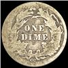 Image 2 : 1887-CC Seated Liberty Dime NICELY CIRCULATED