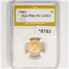 Image 1 : 1883 Indian Head Cent PGA-PR66 RD CAMEO