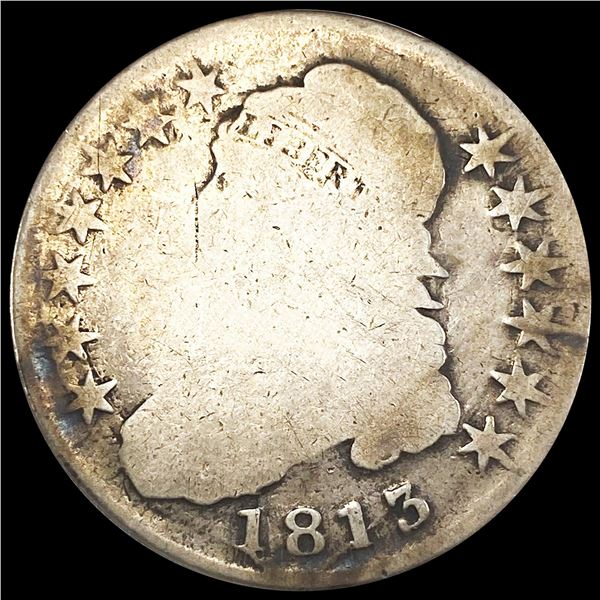 1813 Capped Bust Half Dollar NICELY CIRCULATED