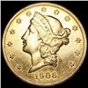 Image 1 : 1906-D $20 Gold Double Eagle UNCIRCULATED