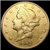 Image 1 : 1902-S $20 Gold Double Eagle CLOSELY UNCIRCULATED