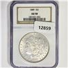 Image 1 : 1889 Morgan Silver Dollar NGC-AU58