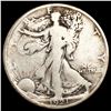 Image 1 : 1921 Walking Liberty Half Dollar NICELY