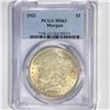 Image 1 : 1921 Morgan Silver Dollar PCGS-MS63