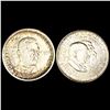 Image 1 : (2) Booker & Carver Half Dollars CHOICE BU