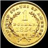 Image 2 : 1854 Rare Gold Dollar UNCIRCULATED