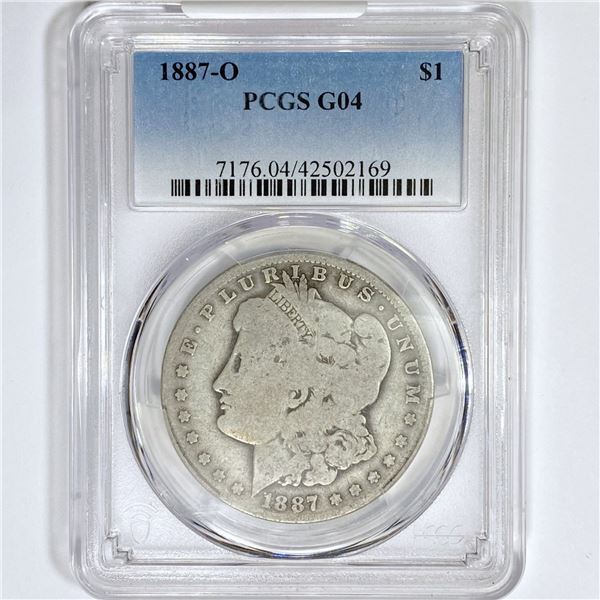 1887-O Morgan Silver Dollar PCGS-G4