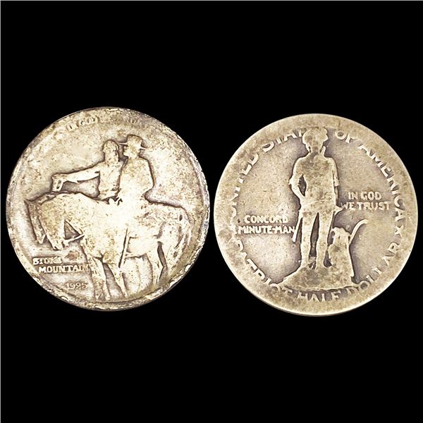 (2) Misc Half Dollars NICELY CIRCULATED