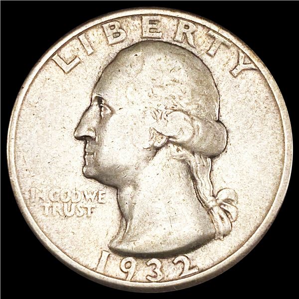 1932-D Washington Silver Quarter NICELY