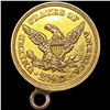 Image 2 : 1856 $2.50 Gold Quarter Eagle UNCIRCULATED