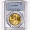 Image 1 : 1924 $20 Gold Double Eagle PCGS-MS66
