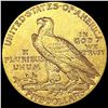 Image 2 : 1912 $5 Gold Half Eagle CLOSELY UNCIRCULATED