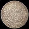 Image 2 : 1874 Arrows Seated Liberty Half Dollar CLOSELY