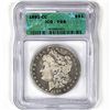 Image 1 : 1891-CC Morgan Silver Dollar ICG-VG8