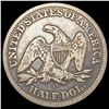Image 2 : 1855-O Arrows Seated Liberty Half NICELY CIRC