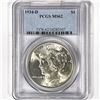 1934-D Silver Peace Dollar PCGS-MS62