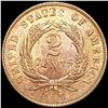 Image 2 : 1865 RD Two Cent Piece UNCIRCULATED