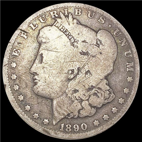 1890-CC Morgan Silver Dollar NICELY CIRCULATED
