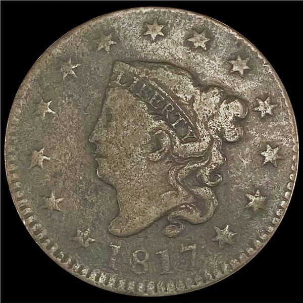 1817 Large Cent NICELY CIRCULATED