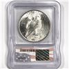 Image 2 : 1922 Silver Peace Dollar ICG-MS65+
