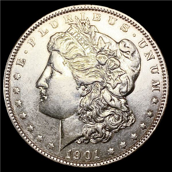 1901 Morgan Silver Dollar NEARLY UNCIRCULATED